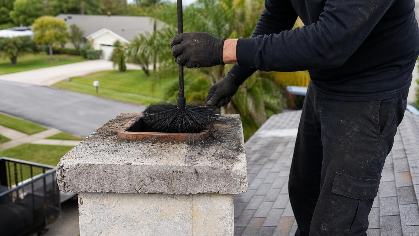 Local chimney sweep & inspection for Bradenton homes